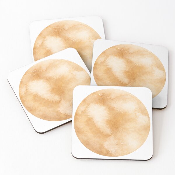 Item preview, Beige Watercolor Circle designed and sold by Blink Art Studio.