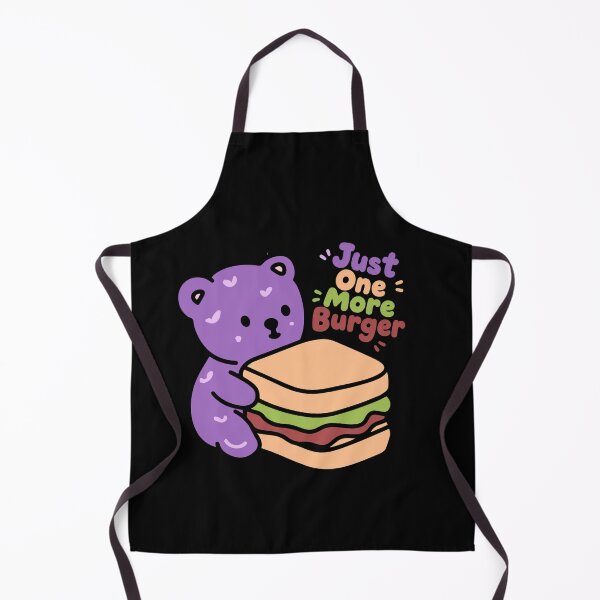 Item preview, Just One More Burger Cute Gummy Bear Food Lover Design designed and sold by TreeDoPrints.