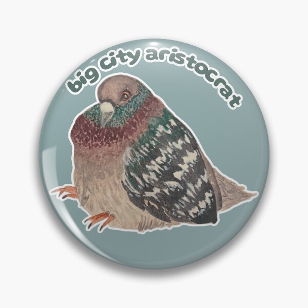 Item preview, Big City Aristocrat Pie the Pigeon designed and sold by Blackberries & Moss.