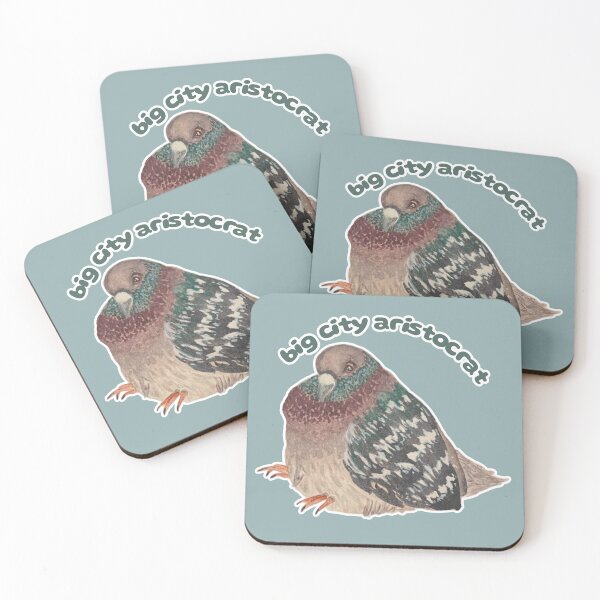 Item preview, Big City Aristocrat Pie the Pigeon designed and sold by Blackberries & Moss.