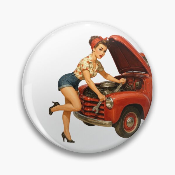 Item preview, "Retro Glamour: Charm and Audacity of Pin-Ups” designed and sold by CHRIST5000.
