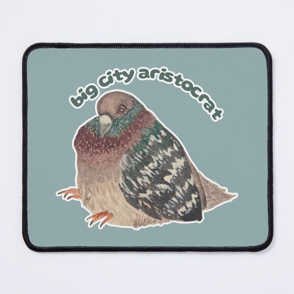 Item preview, Big City Aristocrat Pie the Pigeon designed and sold by Blackberries & Moss.