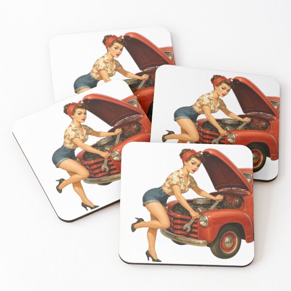 Item preview, "Retro Glamour: Charm and Audacity of Pin-Ups” designed and sold by CHRIST5000.