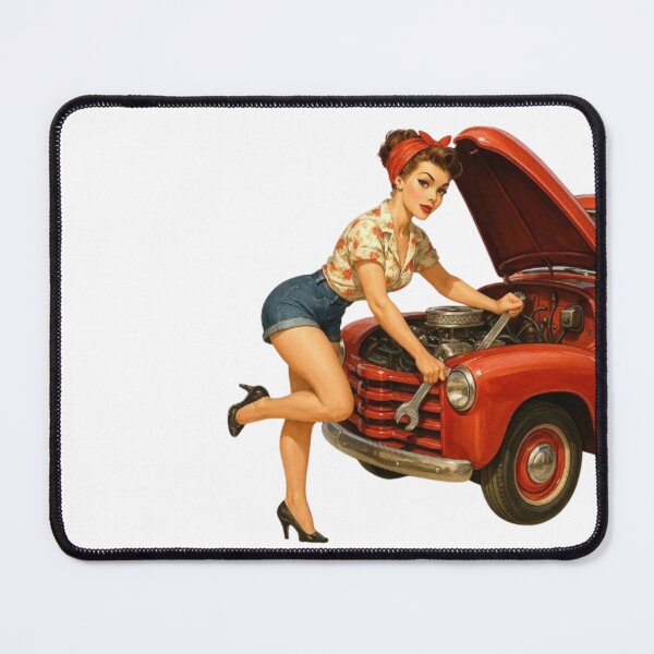 Item preview, "Retro Glamour: Charm and Audacity of Pin-Ups” designed and sold by CHRIST5000.