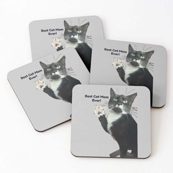 Item preview, River Says Best Cat Mom Ever! designed and sold by TheWorldFamous.