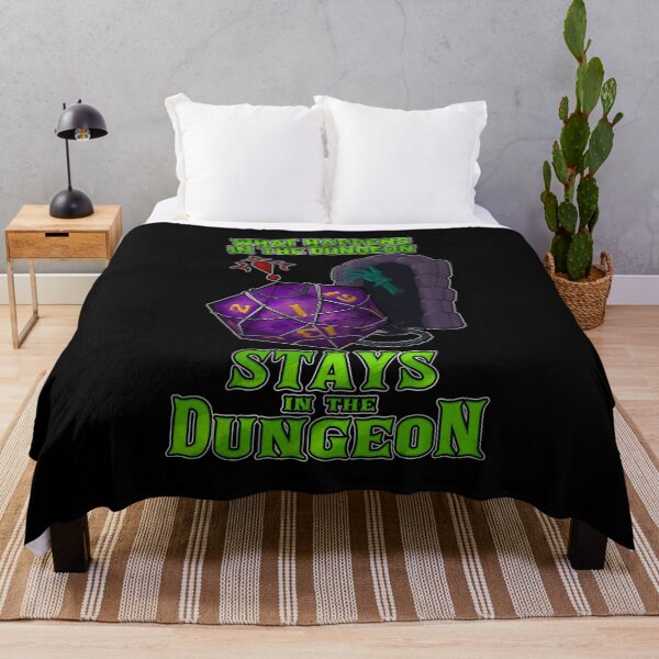 Item preview, What Happens in the Dungeon Stays In the Dungeon designed and sold by VawesomeWarped.