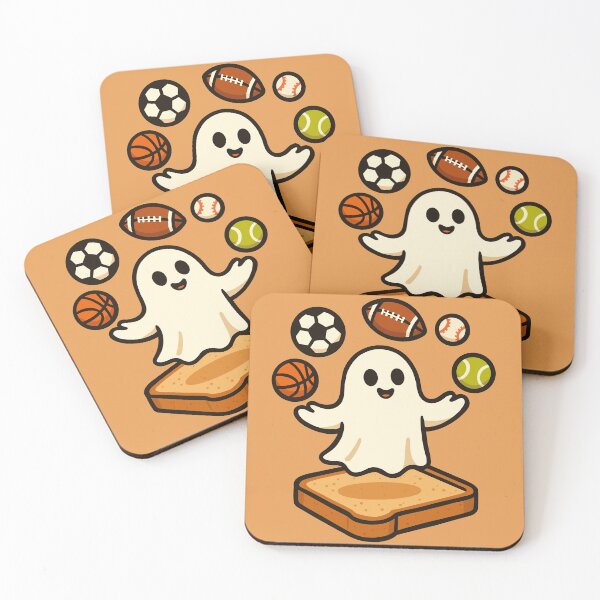 Item preview, Sports Ball Ghost on Toast designed and sold by Ghost on Toast.