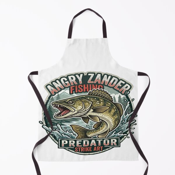 Item preview, Angry Zander Fishing - Vampire Predator Strike Art designed and sold by ClaussShop.
