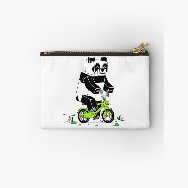 Item preview, A square panda on a scooter designed and sold by krabbaraban.
