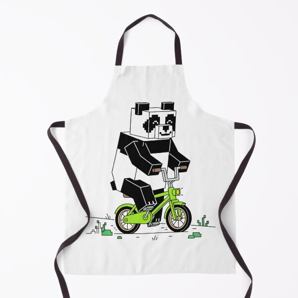 Item preview, A square panda on a scooter designed and sold by krabbaraban.