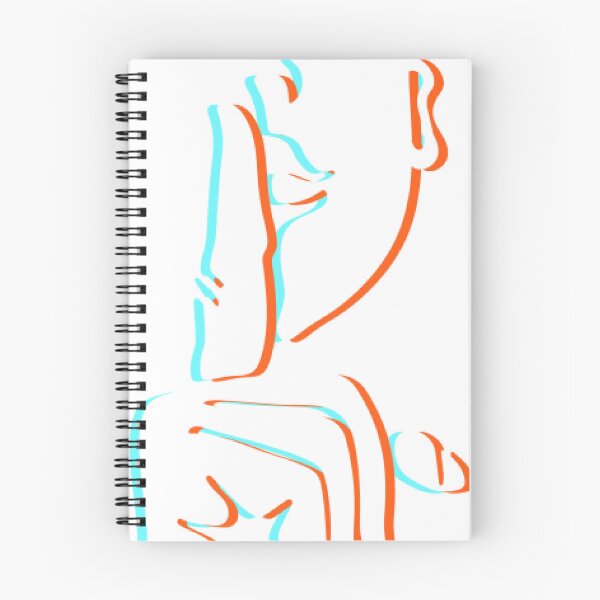 Item preview, Minimalist Two Tone Shushing Face designed and sold by QuirkyCanvad.