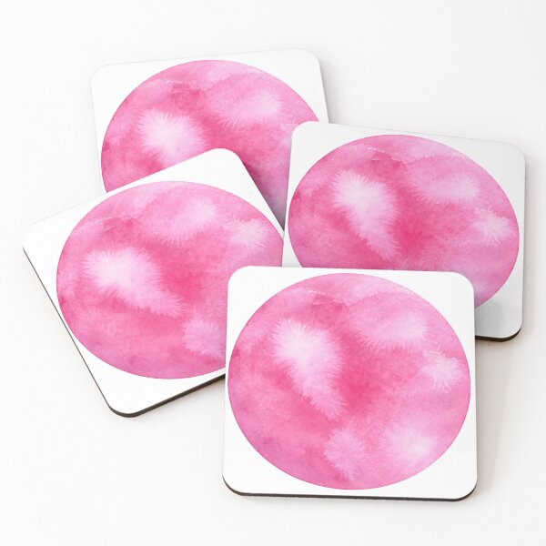 Item preview, Pink Watercolor Circle designed and sold by Blink Art Studio.