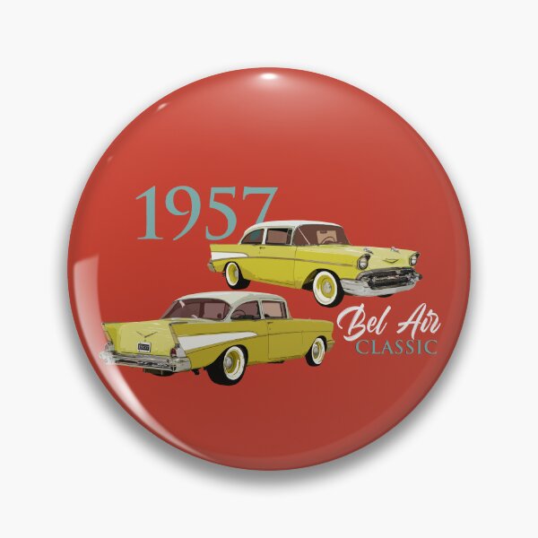 Item preview,  Vintage 1957 Bel Air Tri-5 Convertible, Yellow Belair, American Classic Car Culture  designed and sold by classic car craze.