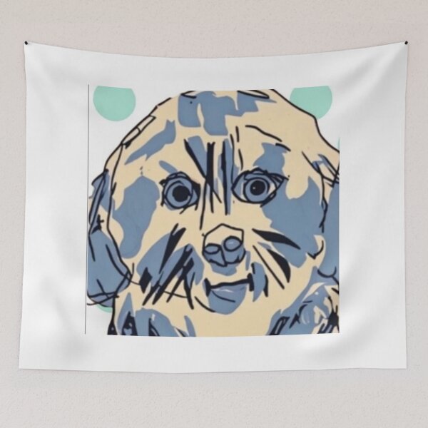 Item preview, Hand Drawn Havanese designed and sold by 2nd Act Retro Dog Shop.