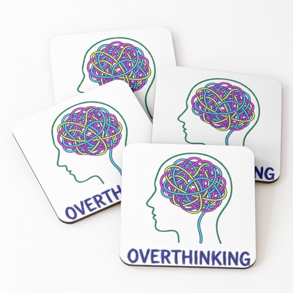 Item preview, Funny Psychologist Gift Overthinking Brain Anxiety Therapist Humor designed and sold by AkDesign022.