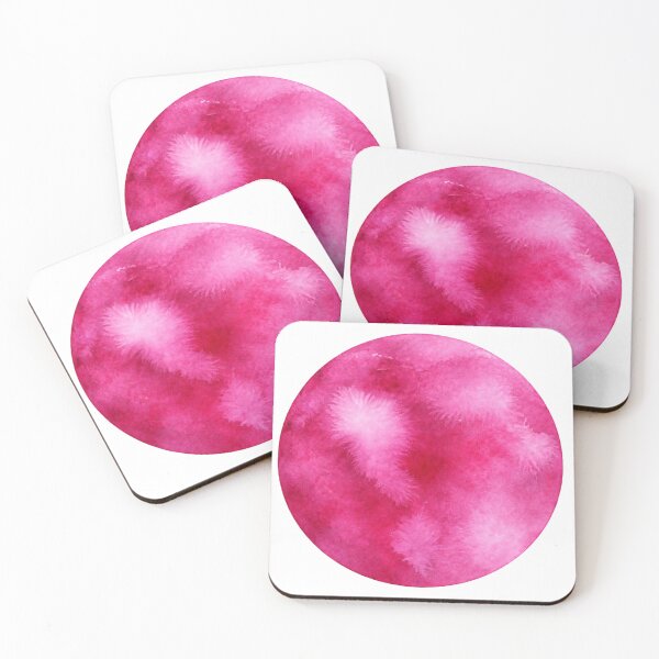 Item preview, Magenta Watercolor Circle designed and sold by Blink Art Studio.