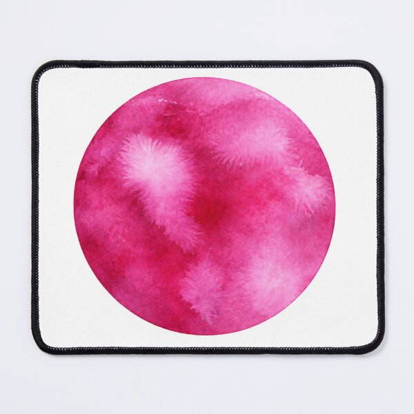 Item preview, Magenta Watercolor Circle designed and sold by Blink Art Studio.