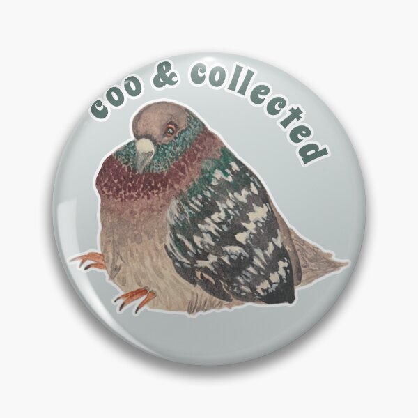 Item preview, Coo and Collected Pie the Pigeon designed and sold by Blackberries & Moss.