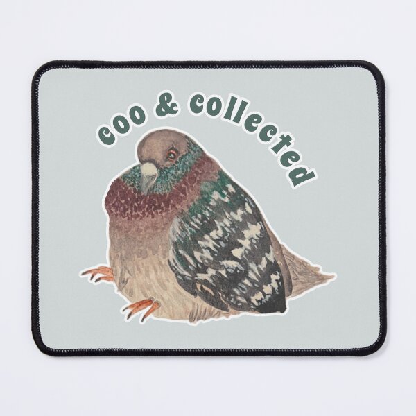 Item preview, Coo and Collected Pie the Pigeon designed and sold by Blackberries & Moss.