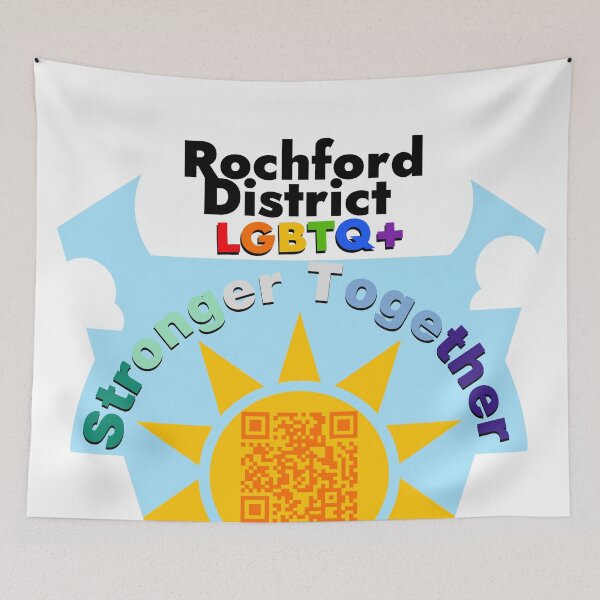 Item preview, Stronger Together - Gay Flag designed and sold by Rochford District LGBTQ+ Group.