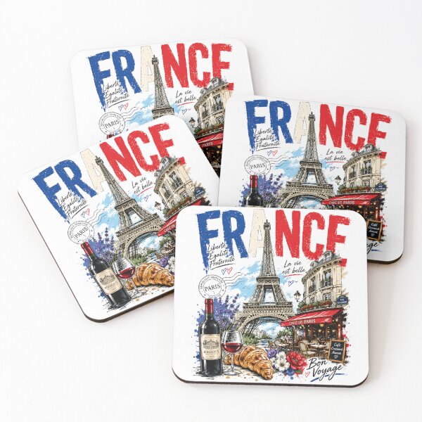 Item preview, France Vibes – Paris Street Art Edition designed and sold by Countries&Cities Shop.