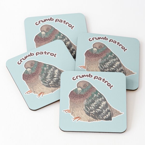 Item preview, Crumb Patrol Pie the Pigeon designed and sold by Blackberries & Moss.