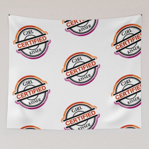 Item preview,  Certified Girl Kisser designed and sold by Irece Illustrations.