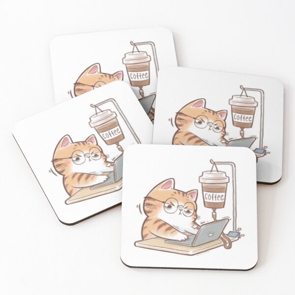 Item preview,   Cat coffee  designed and sold by     Pink Chaos Club.