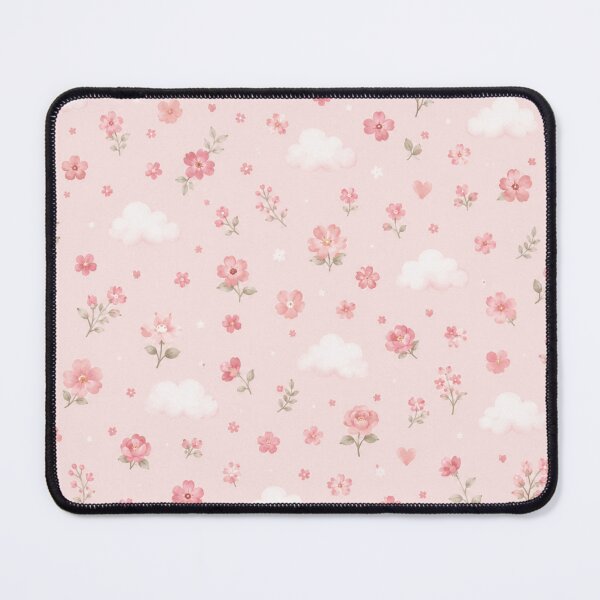 Item preview, Rosy Little Flowers & Clouds Baby Blanket Pattern designed and sold by Zaydroid.