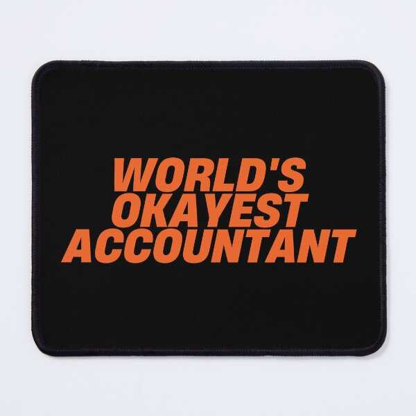 Item preview, World's Okayest Accountant Funny T-Shirt Humorous CPA Gift Accounting Humor Tee designed and sold by BananaPrint.