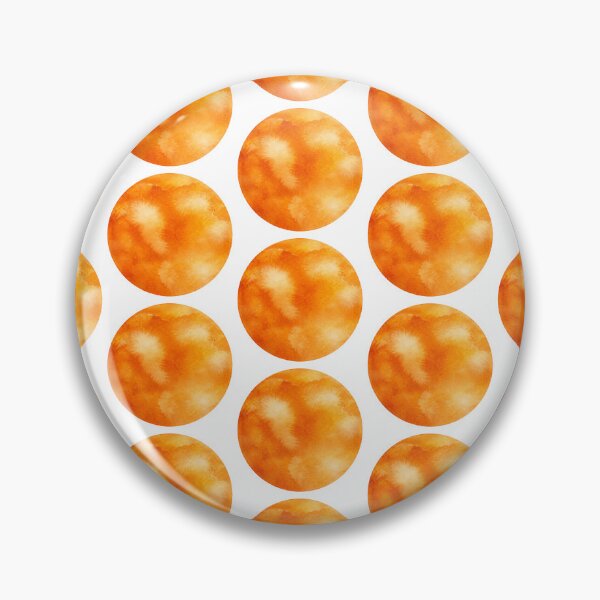 Item preview, Orange Watercolor Circle designed and sold by Blink Art Studio.