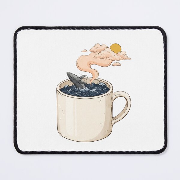 Item preview, Whale in a Mug designed and sold by SoulShirtOff.