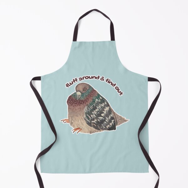 Item preview, Fluff Around and Find Out Pie the Pigeon designed and sold by Blackberries & Moss.