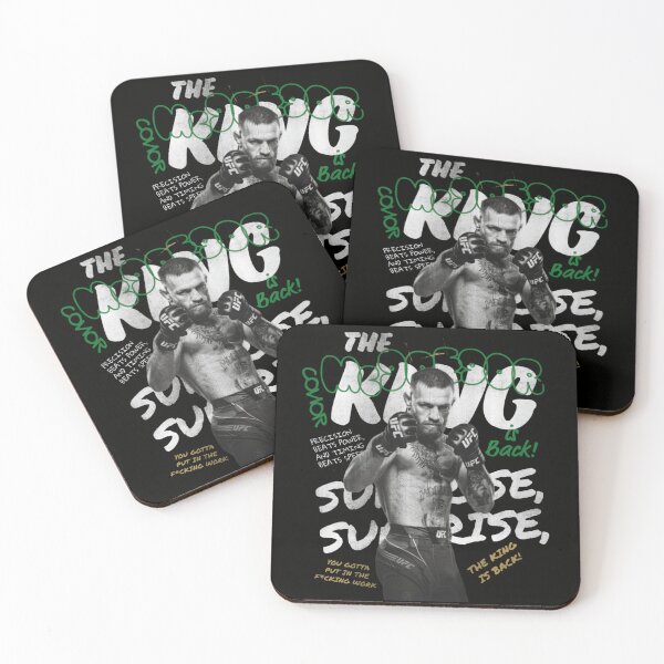 Item preview, Conor Mcgregor The King Is Back designed and sold by JeyVel.