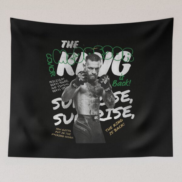 Item preview, Conor Mcgregor The King Is Back designed and sold by JeyVel.