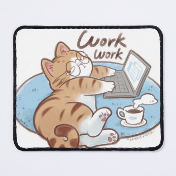 Item preview, Cat work designed and sold by Pink Chaos Club.