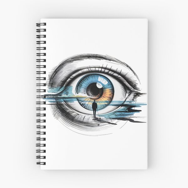 Item preview, Surreal Eye with Reflective Landscape designed and sold by jkrphoto.