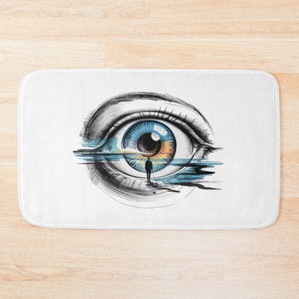 Item preview, Surreal Eye with Reflective Landscape designed and sold by jkrphoto.