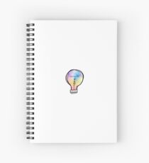 Cuaderno de espiral Inspirar bombilla