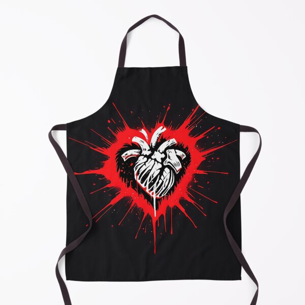 Item preview, Explosive Anatomy: Crimson Ink Heart Illustration designed and sold by Z-RankCUSTOMS.