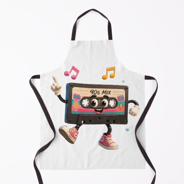 Item preview, 90s Mix Cassette Character – Retro Music Good Vibes Nostalgia Design designed and sold by MartBook.