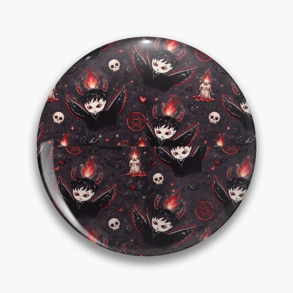 Item preview, Gothic girl with fire pattern designed and sold by Casperblox by the Markus Boys.