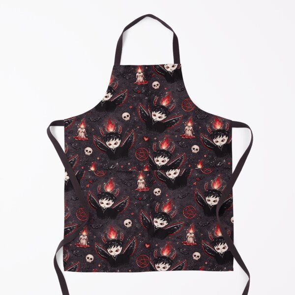 Item preview, Gothic girl with fire pattern designed and sold by Casperblox by the Markus Boys.