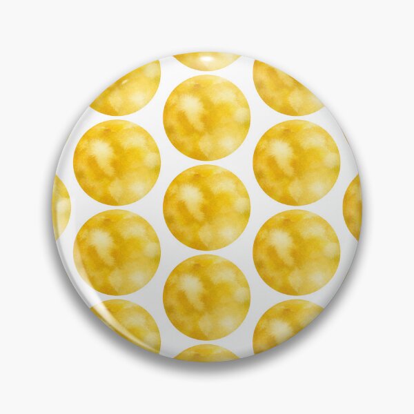 Item preview, Yellow Watercolor Circle designed and sold by Blink Art Studio.