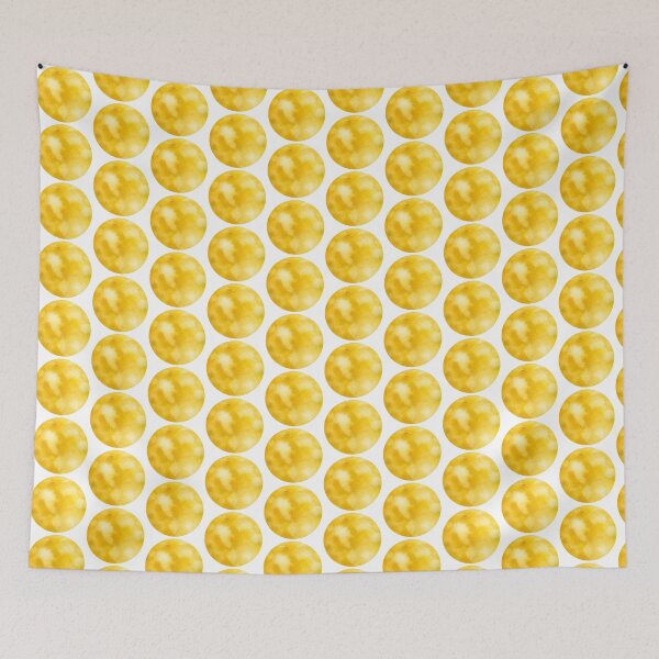 Item preview, Yellow Watercolor Circle designed and sold by Blink Art Studio.