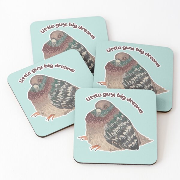 Item preview, Little Guy, Big Dreams Pie the Pigeon designed and sold by Blackberries & Moss.