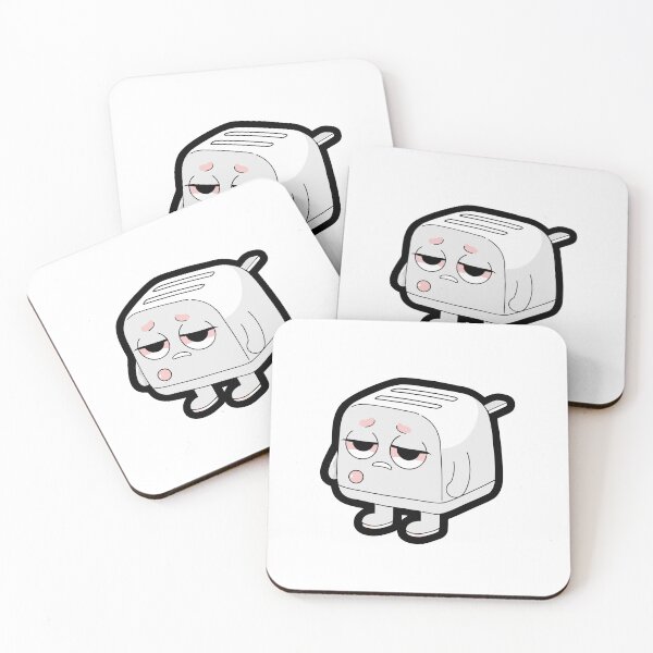 Item preview, Cute Sad Toaster Sticker designed and sold by inkfusionhub99.