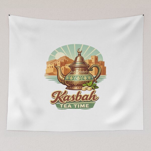 Item preview, International Tea Day – Kasbah Tea Time designed and sold by LuveraxArt.