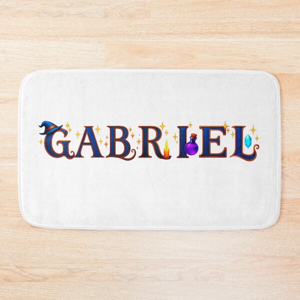 Item preview, SPELLBOUND NAMES COLLECTION  – ✨ GABRIEL ✨ – STORYBOOK SPELLCASTER DREAMS designed and sold by WheelieGdArt.