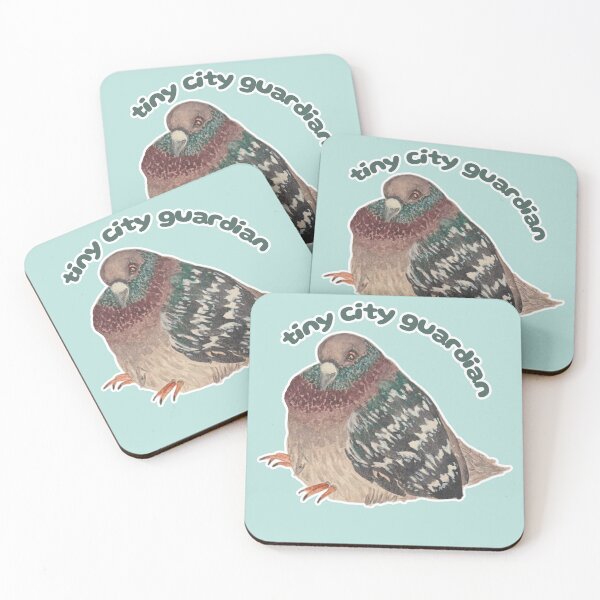 Item preview, Tiny City Guardian Pie the Pigeon designed and sold by Blackberries & Moss.